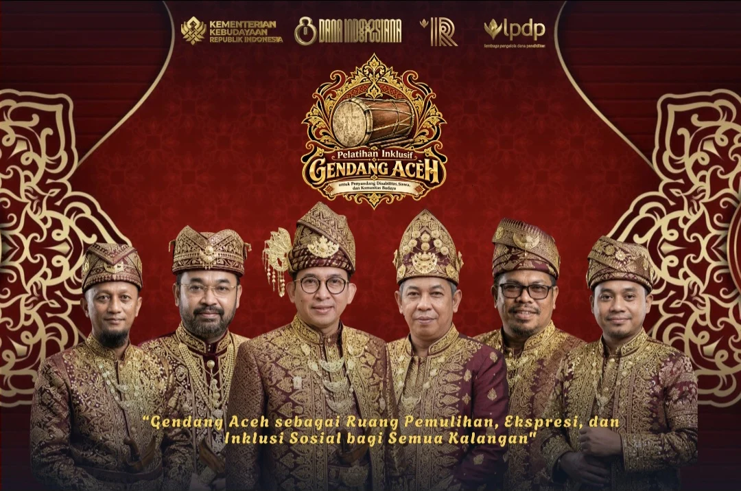 Gendang Aceh Pemersatu Rasa: Romi Pasla, Seniman Geundrang dan Tgk Yusdedi Rajut Ruang Inklusif di Lhokseumawe